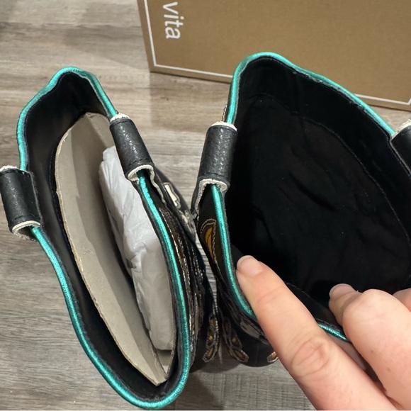 Dolce Vita Lelou Black Multi Leather Cowboy Western Boots - Picture 8 of 12